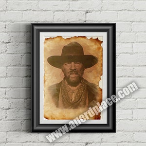 Buford "Mad Dog" Tannen - Digitally Painted Wall Art Print - Home Decor Man Cave Room Perfect Gift for Fan