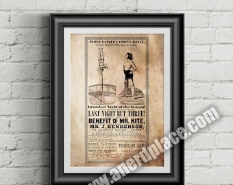 Birthday | Benefit For Mr Kite | Superhero Art Print | Wall Art Poster | Nerdy Sci Fi Decor | Pop Culture | Unique Gift | Free Shipping