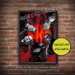 The Boys - Comic Art Poster Man Cave Gift