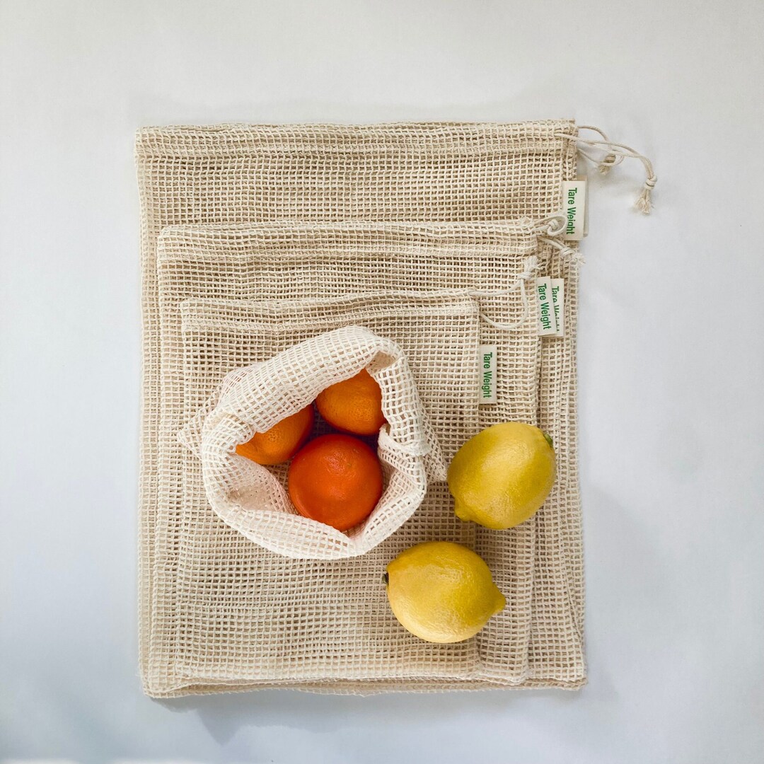 Mesh Produce Bags, Eco Friendly Gift, Vegetable Storage Bags , Reusable
