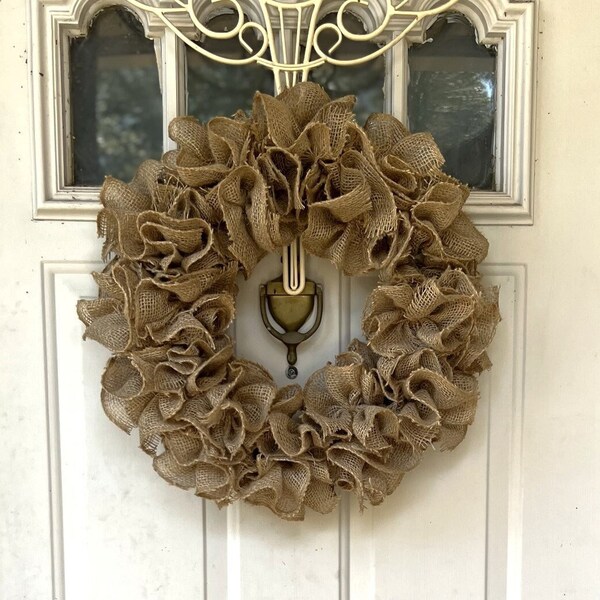Rustic Burlap Decor - Etsy
