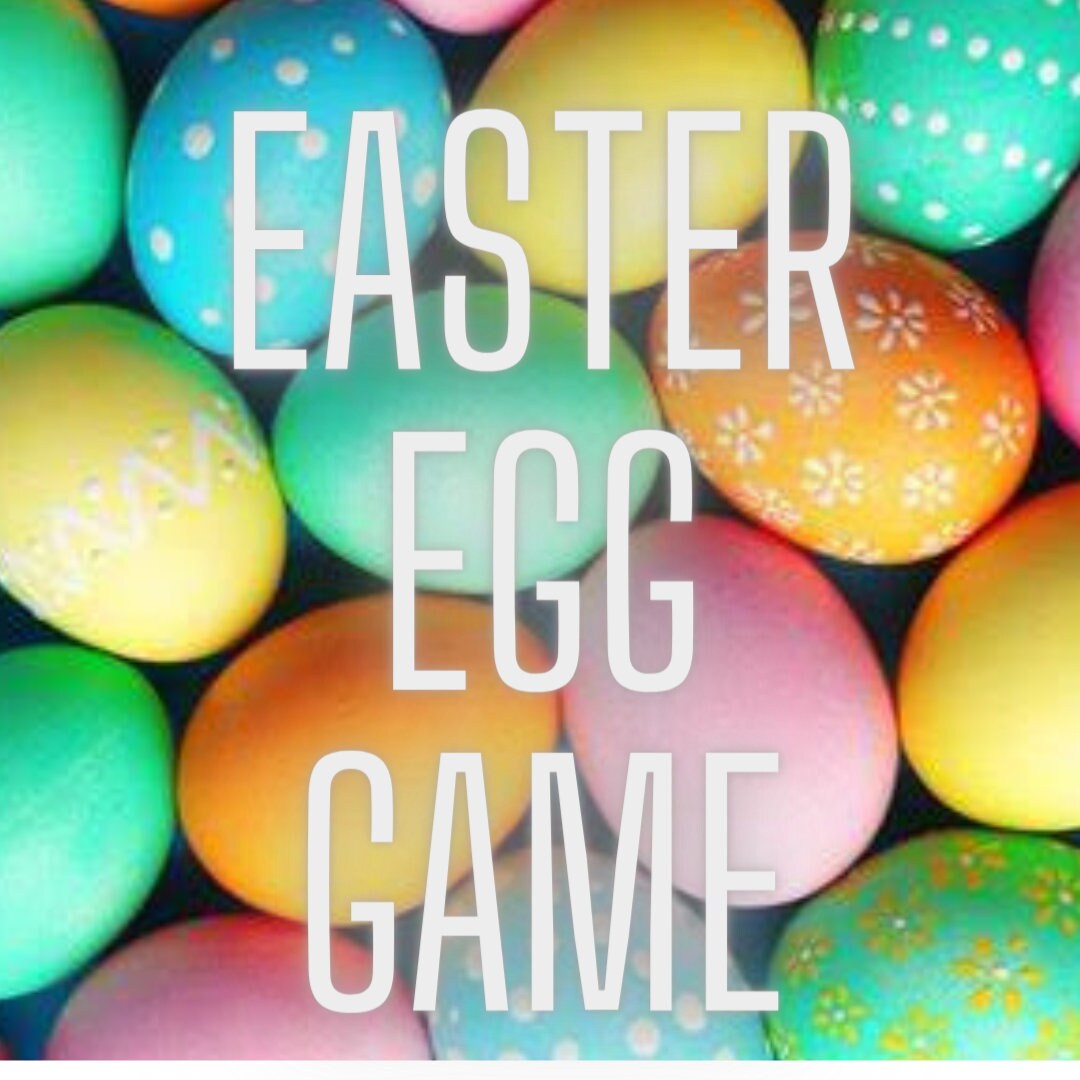 Live Tik Tok Easter Egg Game Etsy