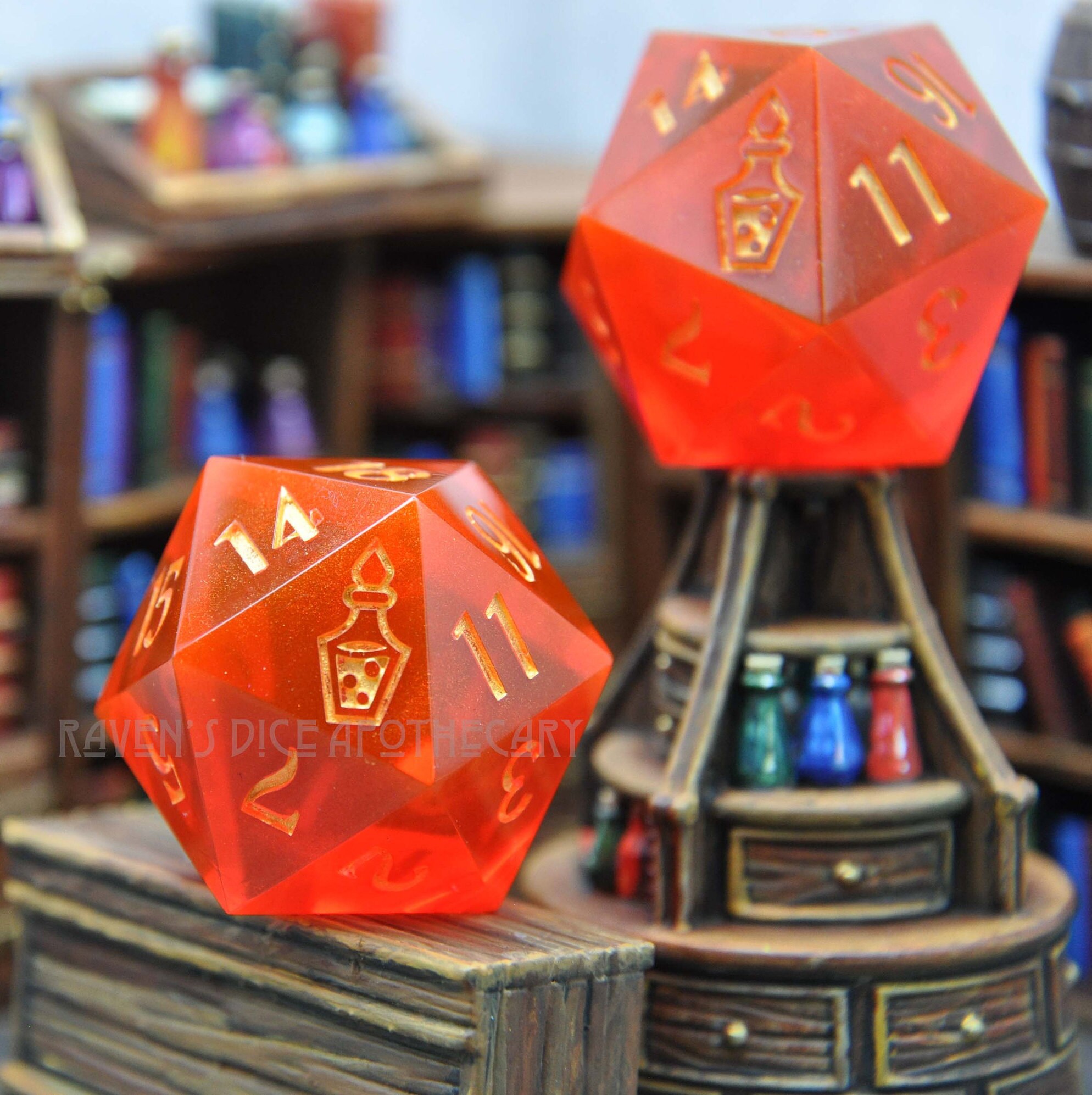 20 Sided Dice Jumbo Dice Red Dice Gifts for Geeks Etsy Canada