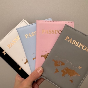 Personalized passport cover