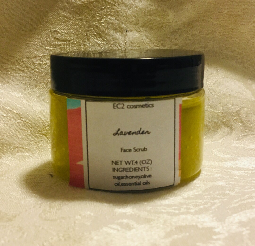 All Natural Honey Sugar Face Scrub Etsy