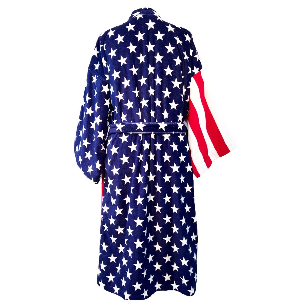 American Flag Velour Kimono Robe - Etsy