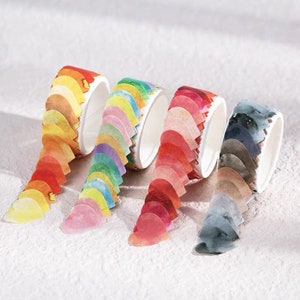 Hartstickers | Love Washi Tape Roll 100 stuks bujo-stickers, bullet, dagboekstickers, journaling, schattige stickers, ministickers