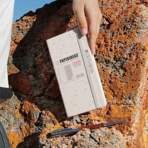 2026 Paperideas Weeks Planner US ONLY, Duty Included, Dated Hard Cover, Weekly and Monthly Planner Slim Notebook, Weekly Planner, PVC Cover