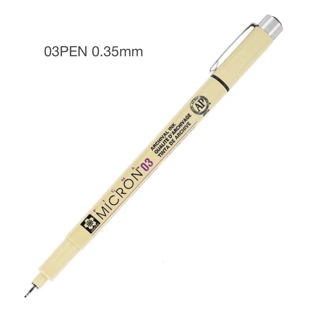 1PC Japan SAKURA Pigma Micron Fineliner Pens Archival Black Ink Sketch Pens  for Graphic Writing Drawing Journaling Illustration