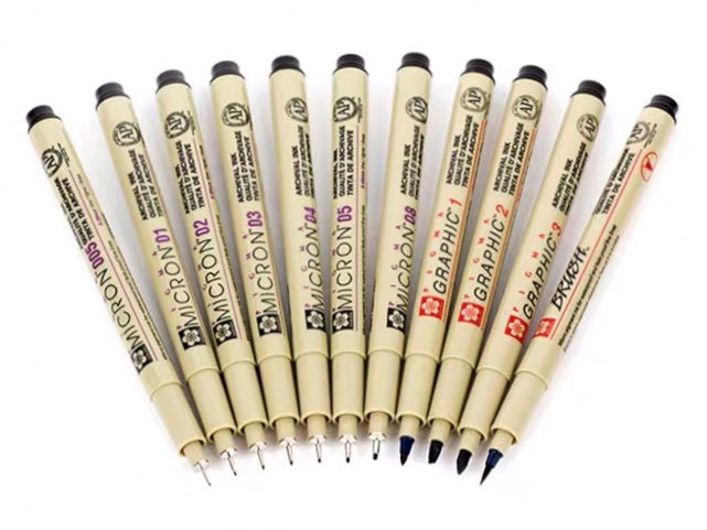 Sakura Pigma Micron, Set of 6 Earth Colors