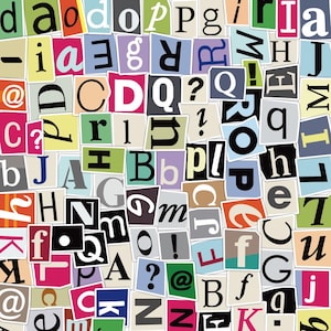 Adesivos de alfabeto 100 peças, marcadores, diário, adesivos de scrapbook, pacote de adesivos recortados à prova d'água, laptop, adesivos de mala e bagagem