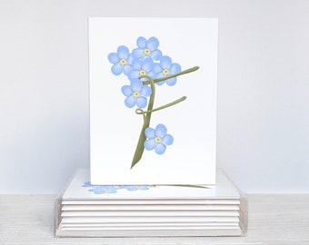 Floral Letter Notecard