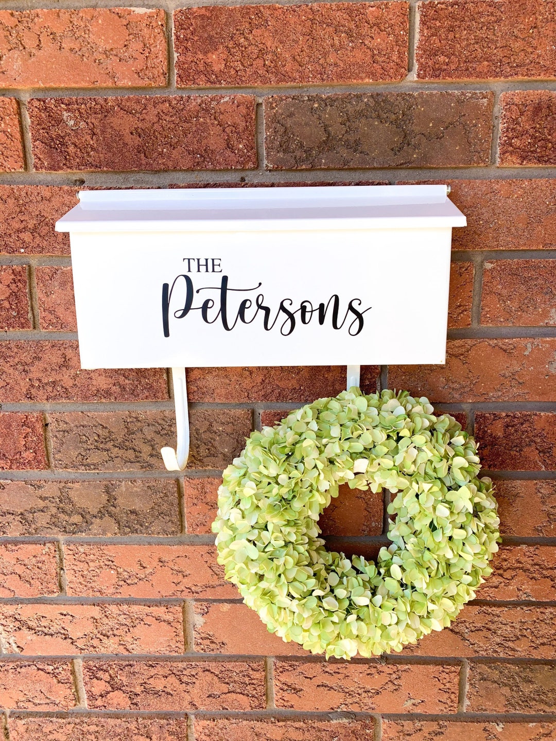 Custom Mailbox Decal Family Name Sticker Vinyl Decal for Mailbox ...