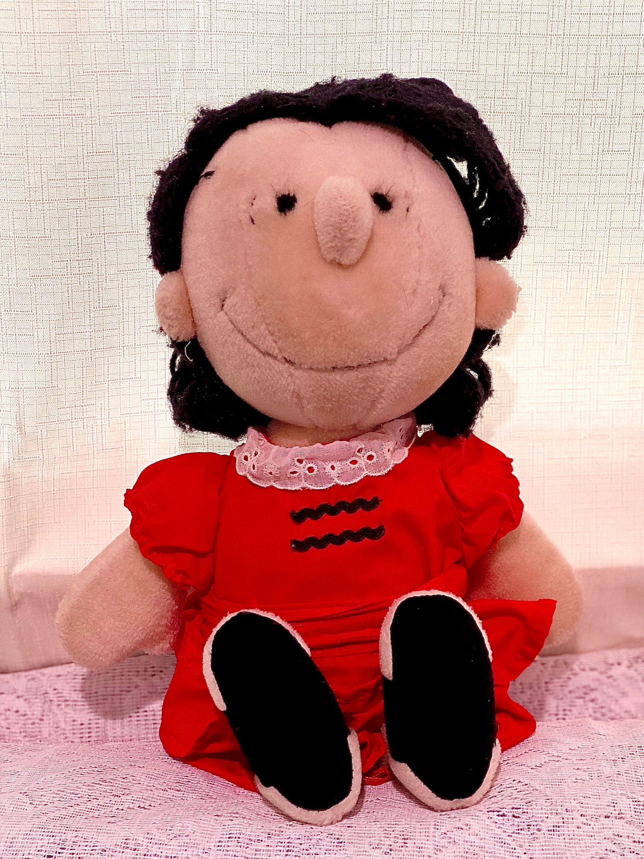 1950s Peanuts Doll plush 15 Lucy Etsy