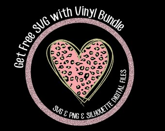 Download Free Leopard Print Heart Svg Valentine S Day Svg Love Svg Etsy SVG Cut Files