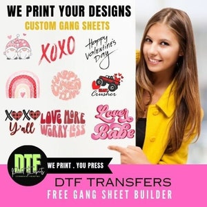 DTF Transfer, Full Color Custom DTF Print, High Quality, Ready To Press Transfers, Wholesale Dtf Print, Custom Heat Transfer, Direct To Film