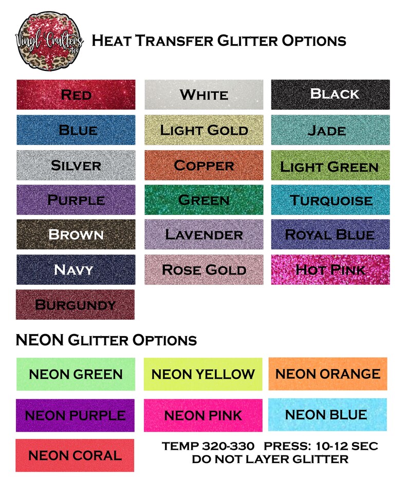 Glitter Heat Transfer Vinyl HTV Glitter Cricut Glitter Etsy