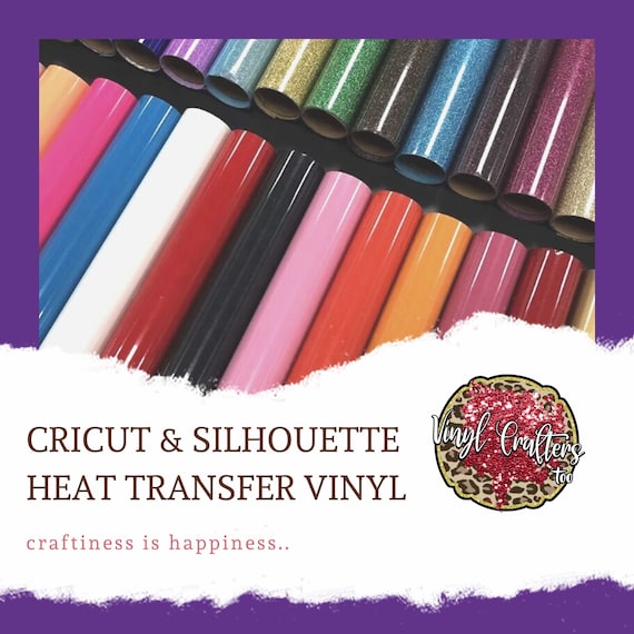 Glitter Heat Transfer Vinyl Bundle, Embroidery Glitter, HTV