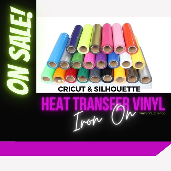 Neon Pink HTV Heat Transfer Vinyl Bundle: 13 Pack 12