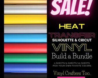 Free Shipping, Heat Transfer Vinyl Bundle 38 Colors 12 X 10 Iron