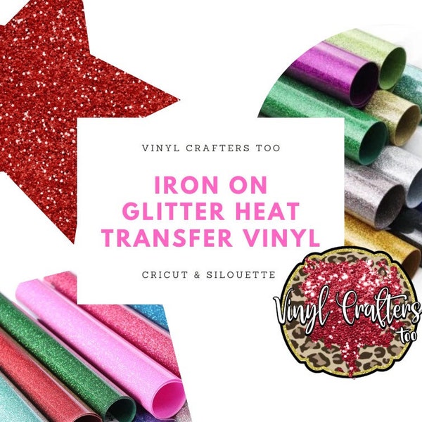 Glitter Iron On Etsy
