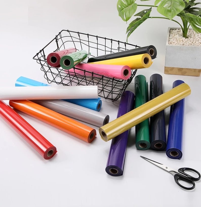 12\u201d x 10\u201d Fast Shipping 38 Colors - Iron on Vinyl for Cricut and Silhouette Iron On or Heat Press Heat Transfer Vinyl Bundle
