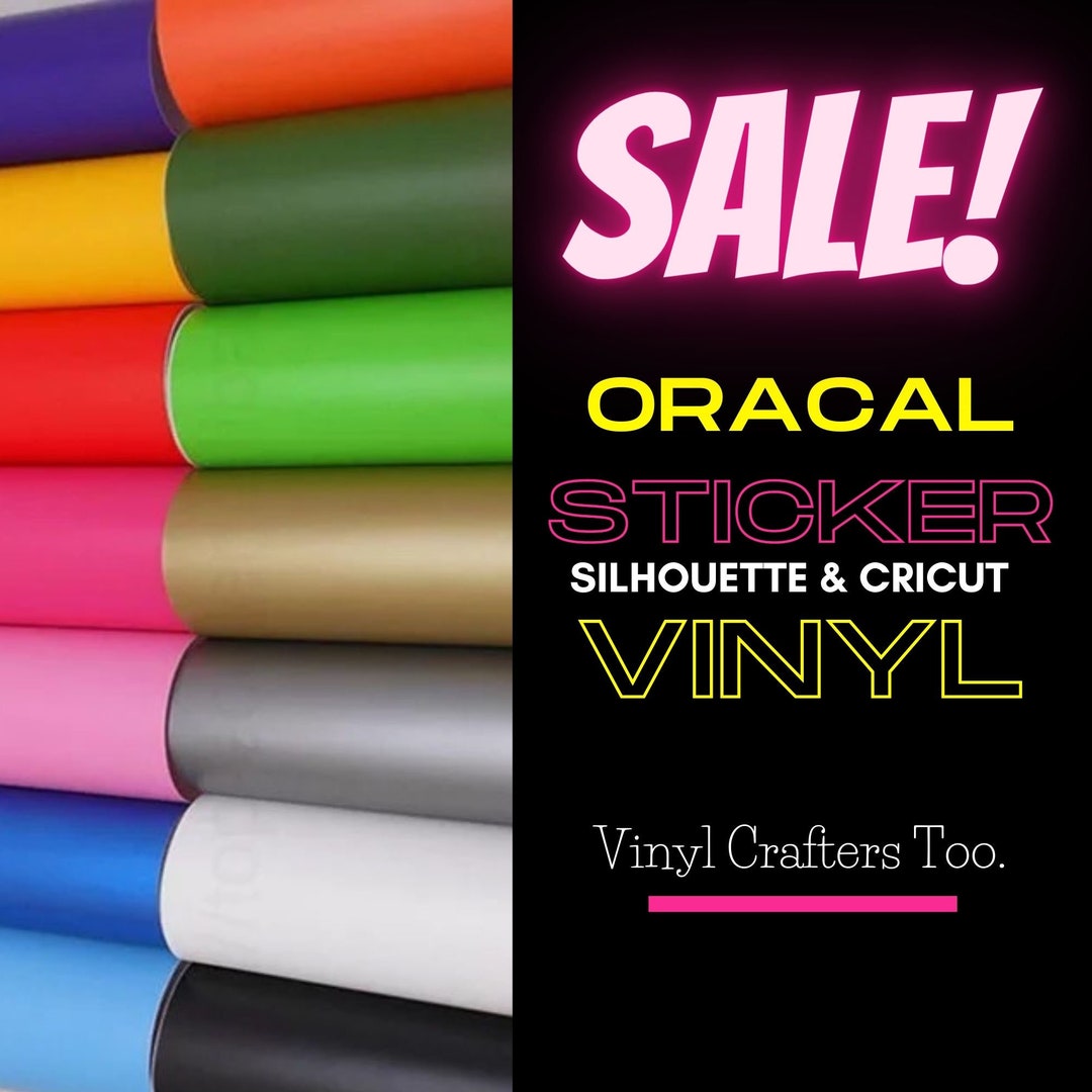 Oracal 651. Quality, permanant adhesive sticker vinyl, for use on hard