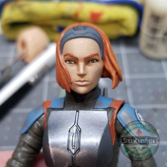 Bo Katan Mandalorian Star Wars Black Series Custom Painted Etsy
