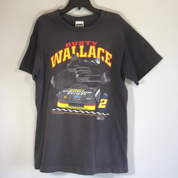 Vintage Nascar Rusty Wallace T Shirt #2 Racing 90s