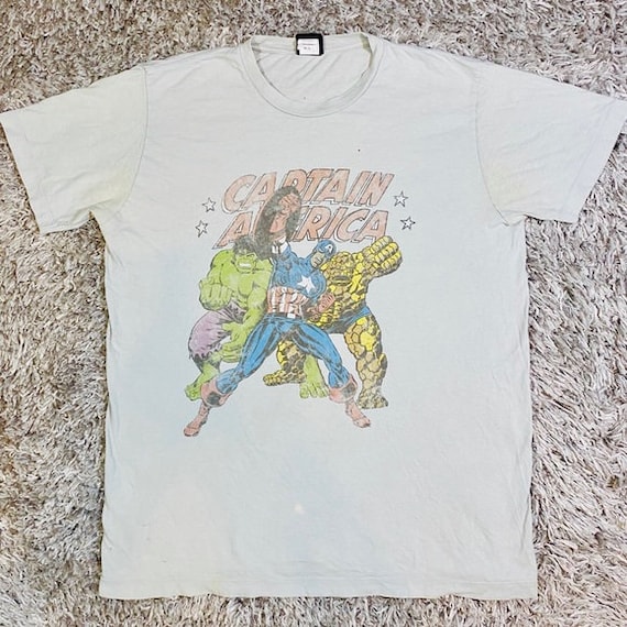 Vintage Marvel Comics T Shirt Graphic Tee Hulk