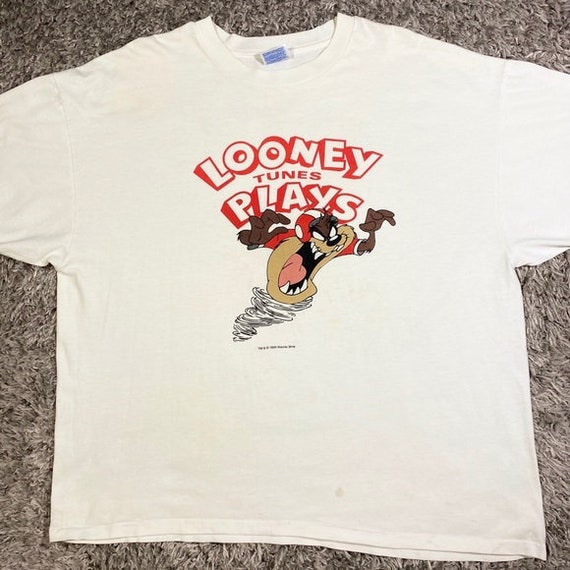 Vintage NFL T-shirt Looney Tunes Oversized Tee