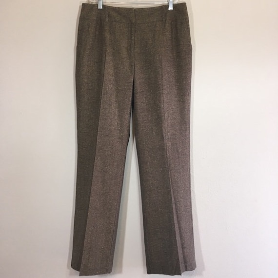 Vintage Tweed Wool Slacks Vintage Slacks Deadstock