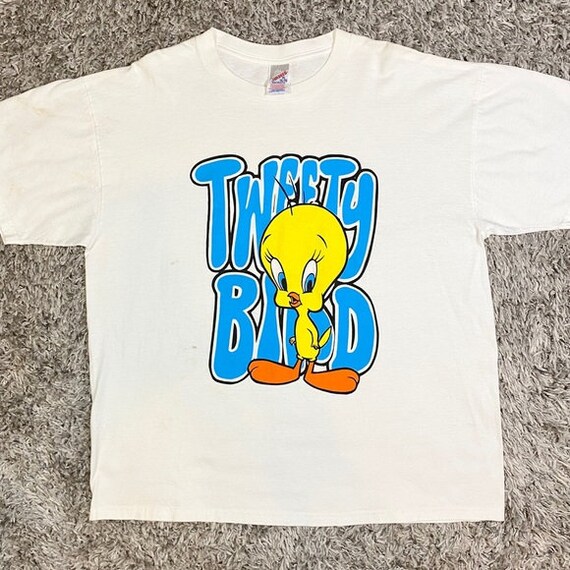 Vintage Tweety Bird Oversized T Shirt Graphic Tee