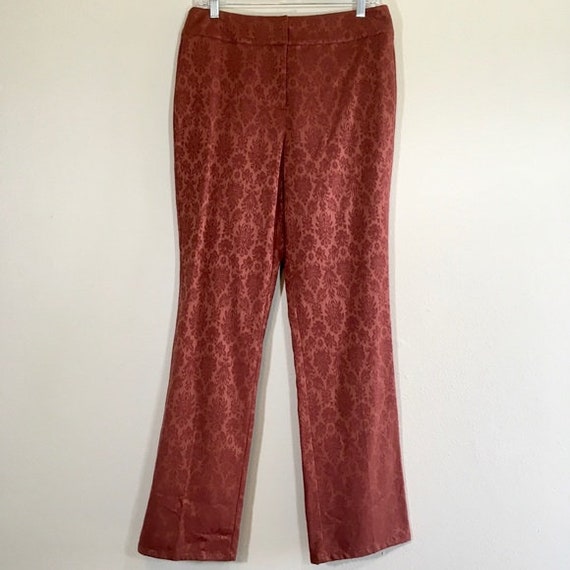 Deadstock Vintage Flared Pants Boho Print Western