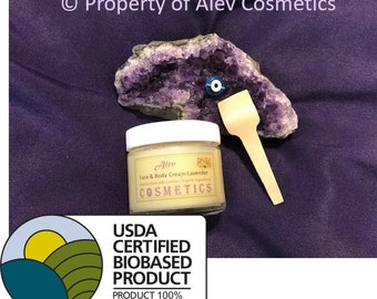 FACE & BODY CREAM – Lavender Certified Organic Ingredients