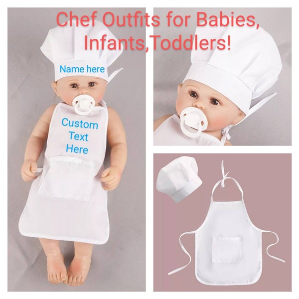 Baby Chef Hat Etsy