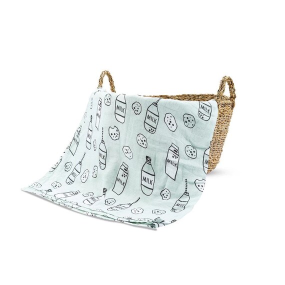 milk and cookies swaddle