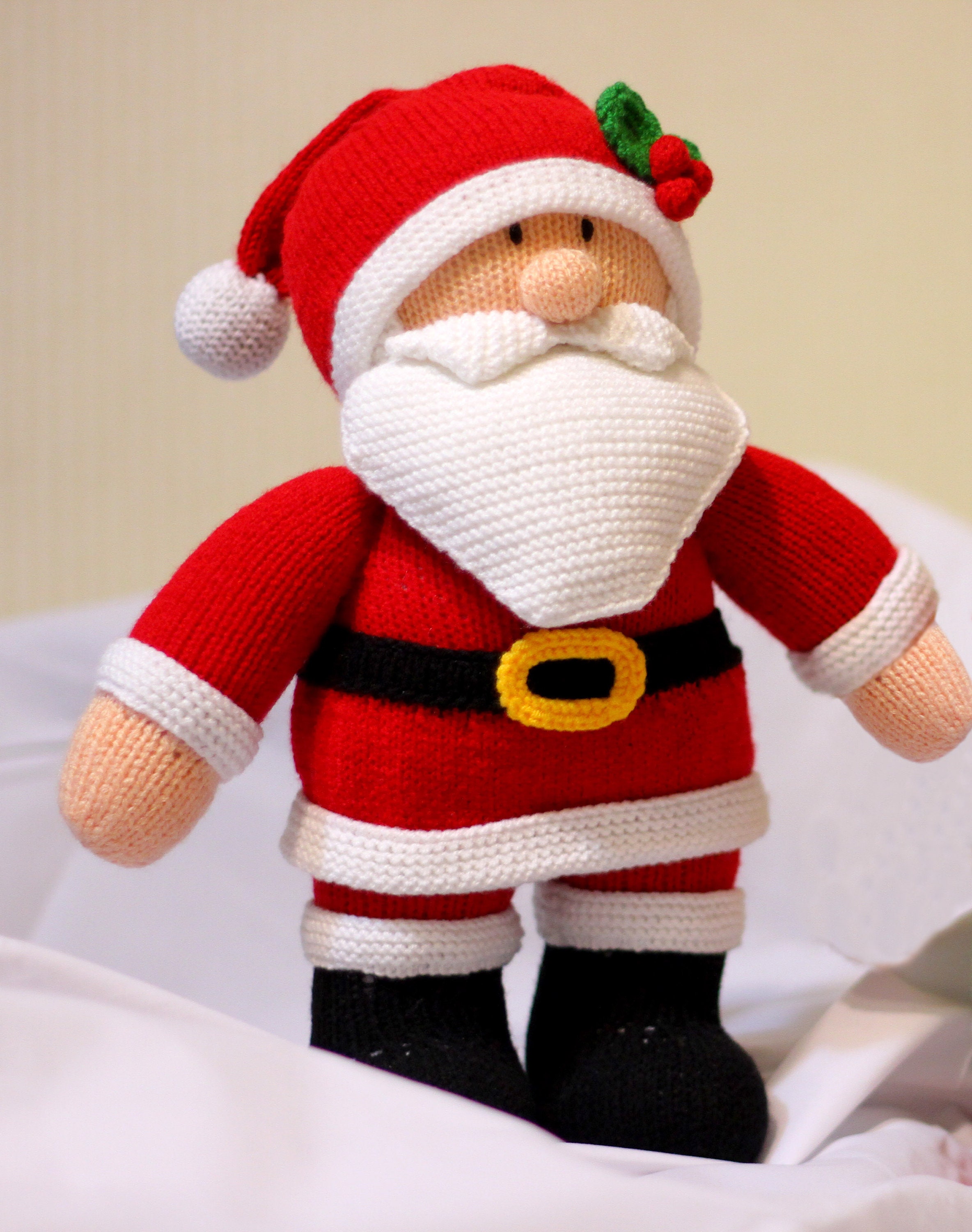 Stuffed Santa Claus - Etsy