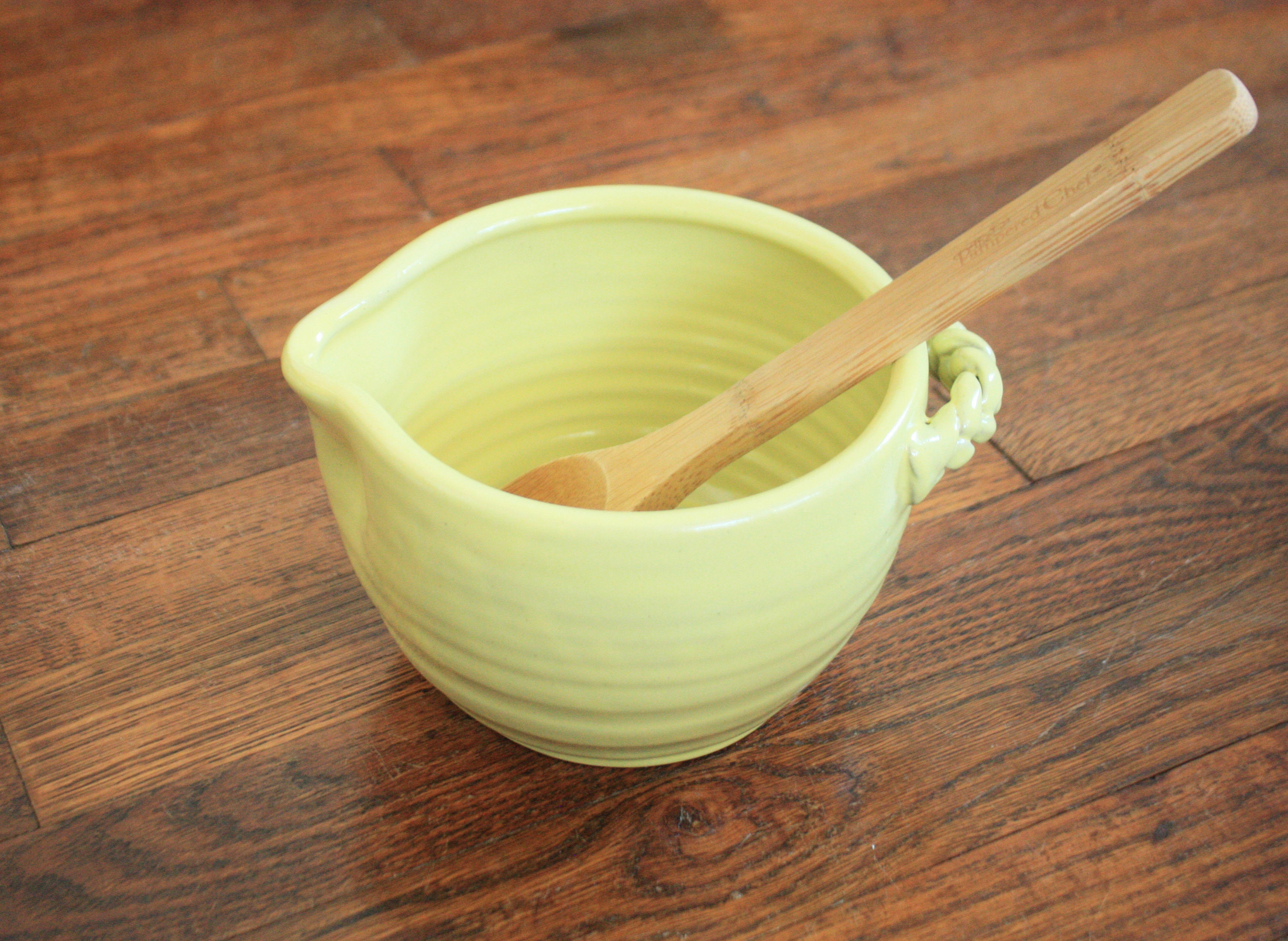 Matchstick Goods Ceramic Mixing Bowl Sunflower Yellow. Ceramic Etsy