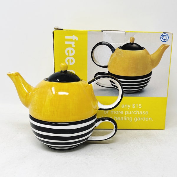 Yellow Teapot Etsy