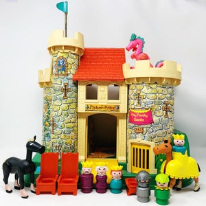 Fisher price little people castle on sale