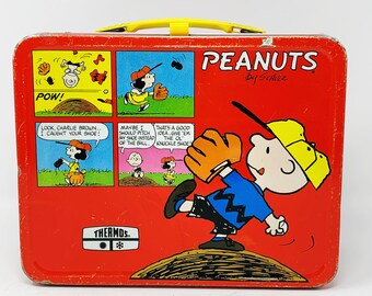 vintage peanuts lunch box