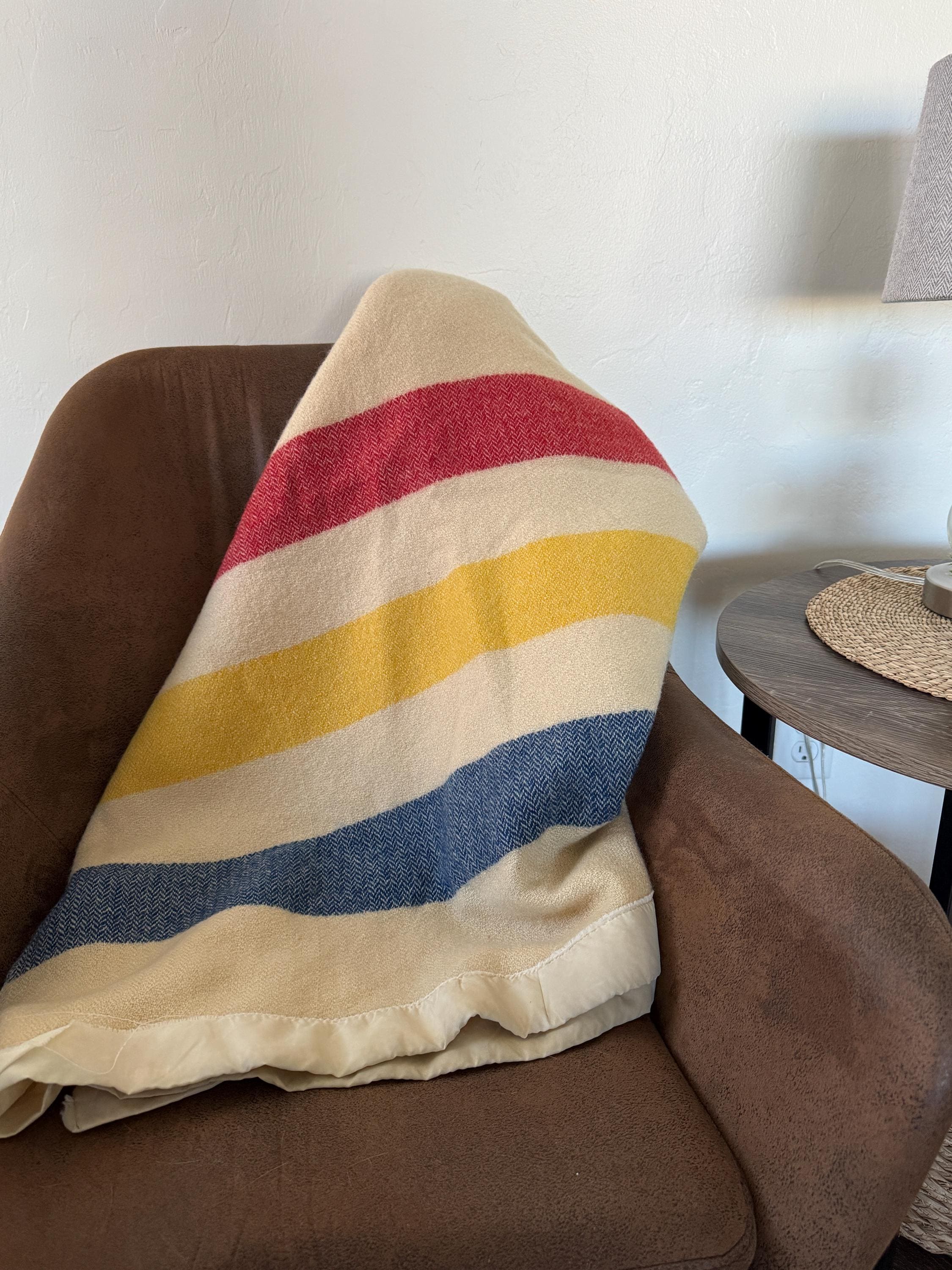 Golden Dawn Wool Blanket - Etsy