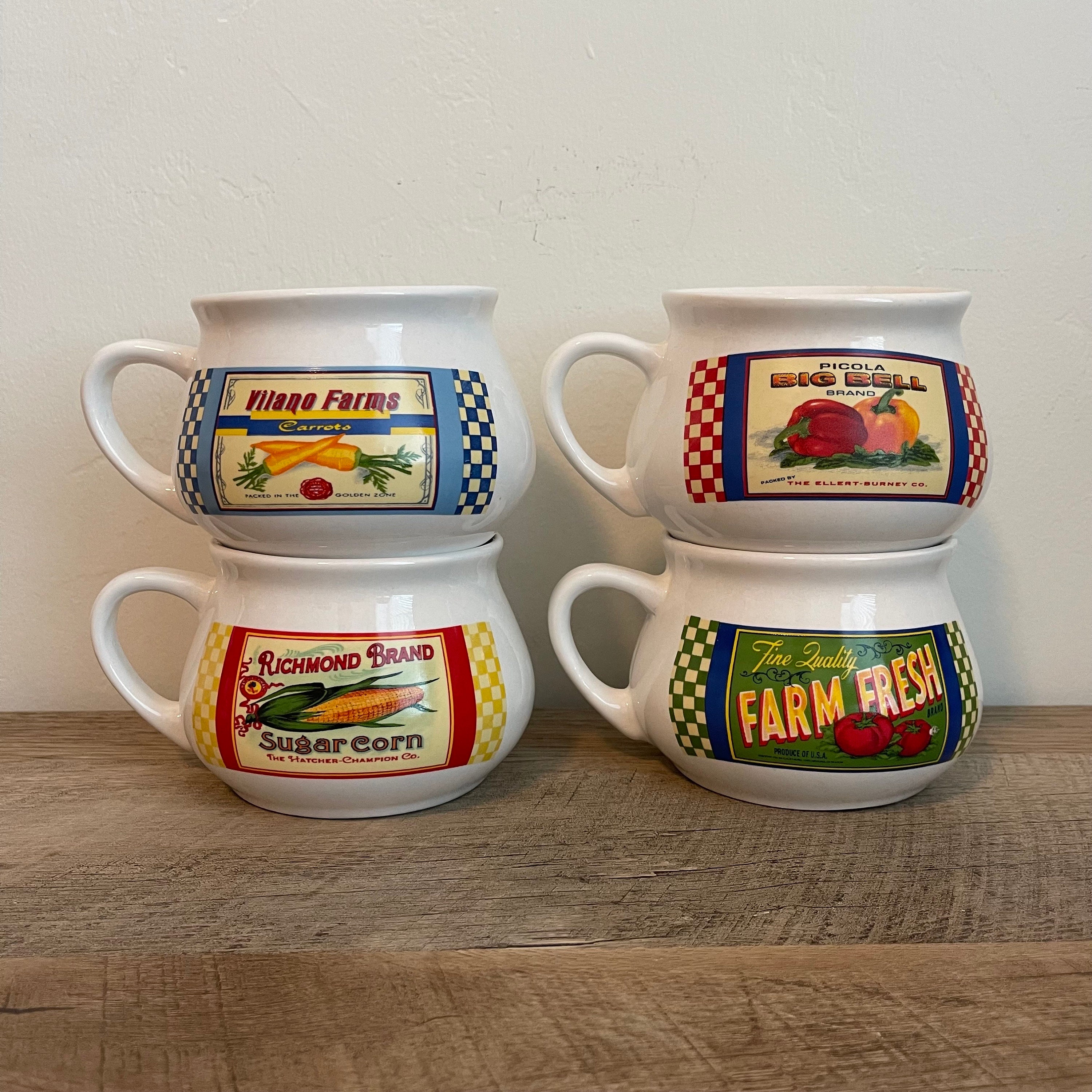 15 Oz Custom Printed Soupreme Soup Mugs