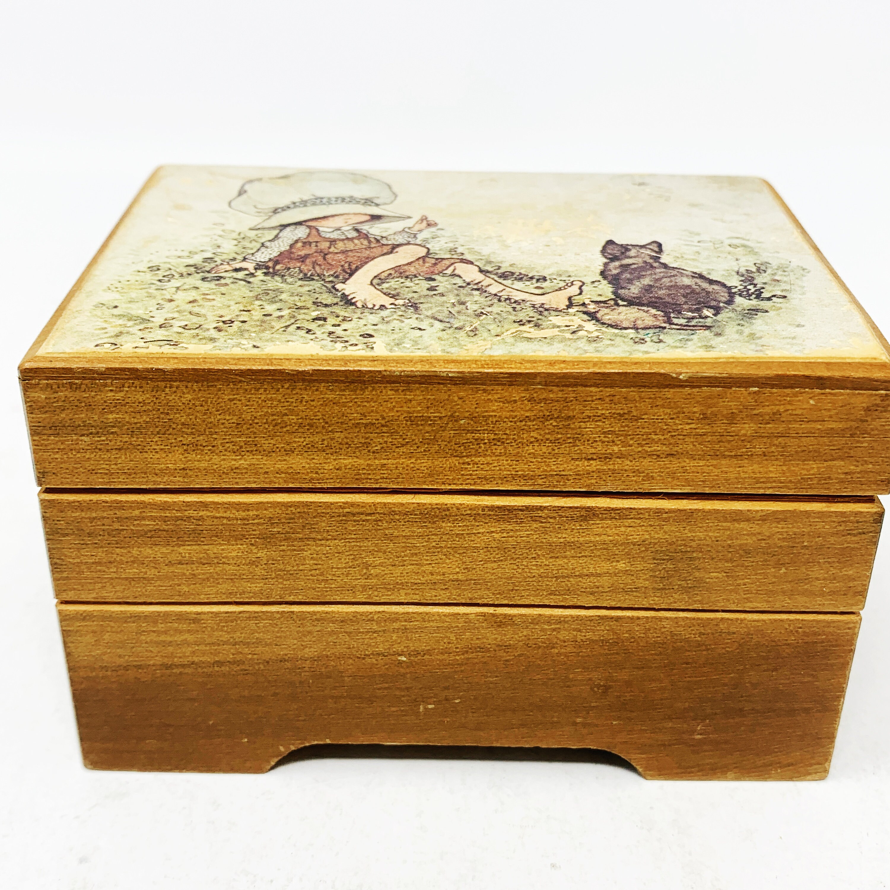 Holly Hobbie Music Box WORKS VINTAGE Holly Hobbie Etsy