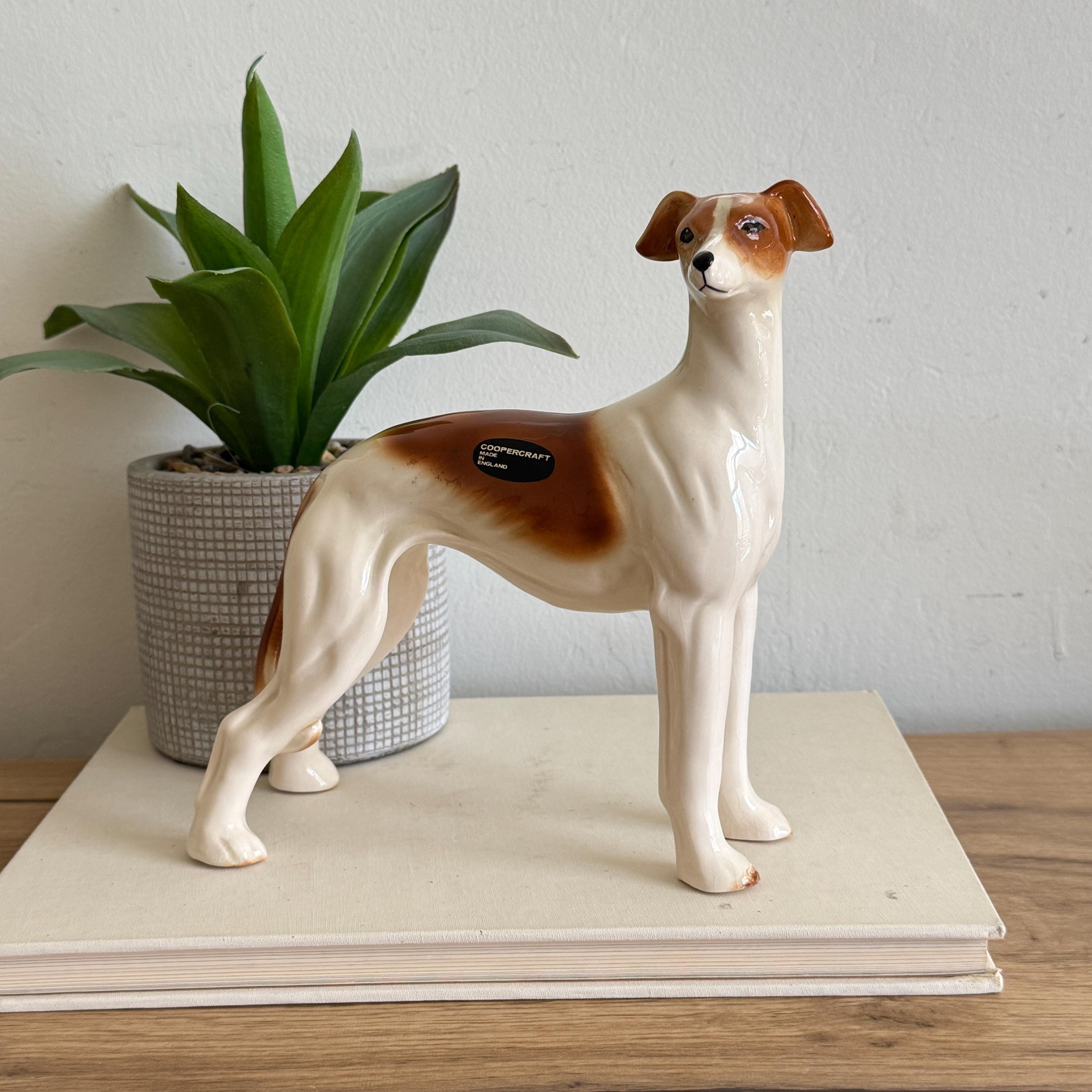 Greyhound Figurine - Etsy