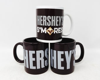 Hershey Mugs - VINTAGE - YOU PICK - Hershey's S'Mores - Hershey's Chocolate - Candy Mugs - Coffee Cups - Galerie