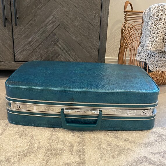 Vintage Blue Suitcases - YOU PICK - Samsonite - F… - image 2