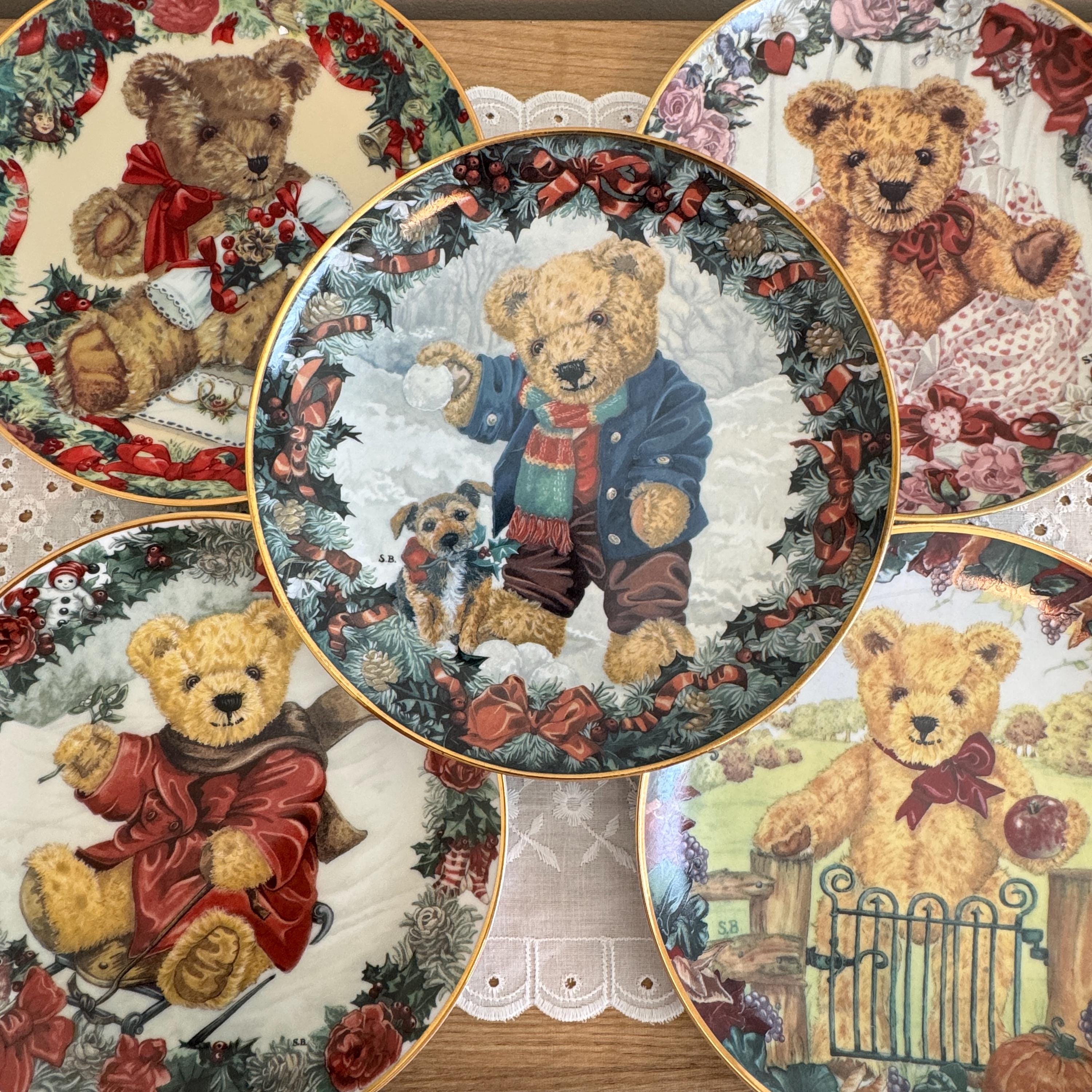 Franklin Mint Bears - Etsy