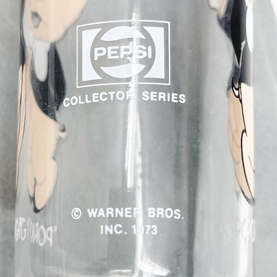 Looney Tunes Glasses - 1973 - 1976 - Pepsi - Warner Bros - Porky